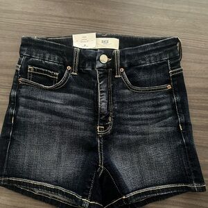 BKE Midnight Blue Denim Shorts